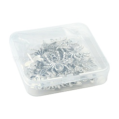 40шт 10 стиля подвески из сплава в тибетском стиле&nbsp;TIBEP-FS0001-45