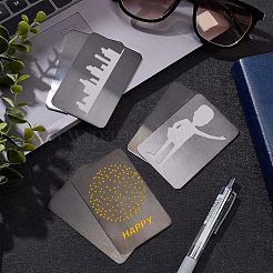 201 термотрансферная карта из нержавеющей стали DIY-NB0007-25