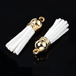 Искусственные замши кисточкой подвесные украшения&nbsp;FIND-T002-B40