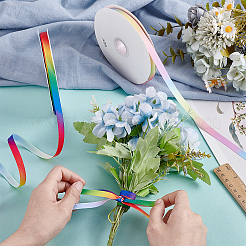 2 рулон 2-цветной полиэстеровой ленты с градиентом цвета&nbsp;OCOR-PH0007-31