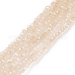 Стеклянные бусины с гальваническим покрытием &nbsp;EGLA-J144-HR-C05