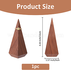 Стеллаж для хранения колец из орехового дерева стеллажи для выставок ODIS-WH0099-51B