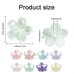 100шт акриловые бусины из искусственного жемчуга&nbsp;OACR-FP0001-34