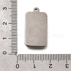 Оправы для подвесок из нержавеющей стали 304 в виде кабошонов STAS-H477-07P