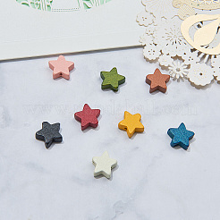 Расписные бусы из натурального дерева&nbsp;WOOD-CJ0001-12