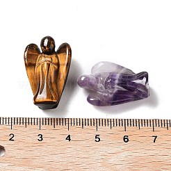 Резные статуи ангелов из натуральных и синтетических драгоценных камней G-P525-16