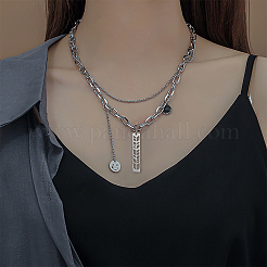 4 шт. 2 подвески из нержавеющей стали 201&nbsp;STAS-BC0003-21