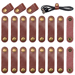 30 шт. органайзеры для шнуров из коровьей кожи&nbsp;AJEW-CL0002-33