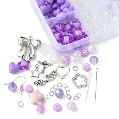 Наборы для самостоятельного изготовления украшений из акрила и сплава&nbsp;DIY-FS0007-30