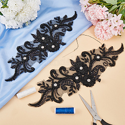 Пришиваем цветочные аппликации&nbsp;PATC-WH0005-42A