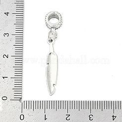 Подвеска из латуни с покрытием из латуни в европейском стиле KK-R200-07AS-03