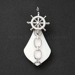 Натуральный белый оболочки подвески SSHEL-G025-03P