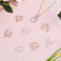 10шт 2 цвета латунные подвески&nbsp;FIND-SC0017-25