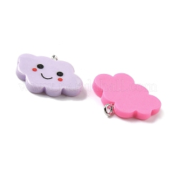 Подвески из непрозрачной смолы&nbsp;RESI-Z038-13P