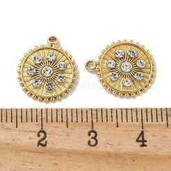 Подвески из нержавеющей стали 304 со стразами STAS-I322-47G