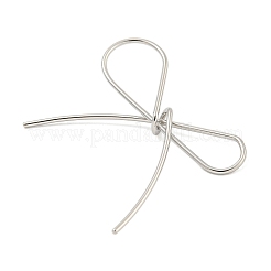 Подвески-бантики из нержавеющей стали 304 STAS-M001-03P