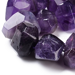 Природный аметист нитей бисера G-I283-C02