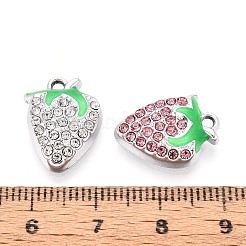 Rhinestone сплава и эмали подвески PALLOY-T092-42P