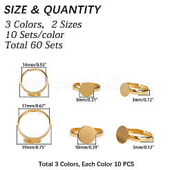 Компоненты регулируется латунные кольца&nbsp;KK-PH0035-85