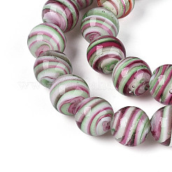 Бусы лэмпворк ручной работы&nbsp;LAMP-T023-30F