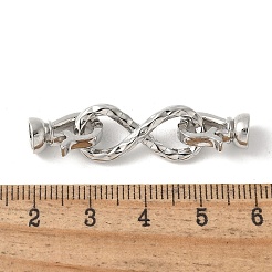 Латунь раз по сравнению с застежками&nbsp;KK-M320-08P