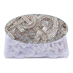 Блестящие термоклеящиеся стразы нашивки&nbsp;DIY-CD0001-10E