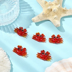 5шт ручной работы бусины лэмпворк&nbsp;LAMP-YW0001-83