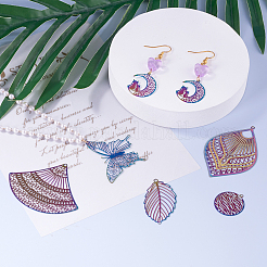 201 филигранный кулон из нержавеющей стали STAS-FW0001-06