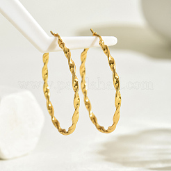 Серьги-кольца из нержавеющей стали ZV8047