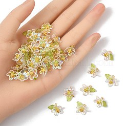 100шт акриловые подвески&nbsp;PALLOY-JF03844