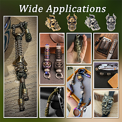 4шт 2 цвета латунные бусины KK-NB0003-98