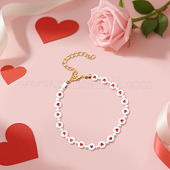 4шт 2 стиля акриловые бусины браслеты для женщин&nbsp;BJEW-HY0001-13