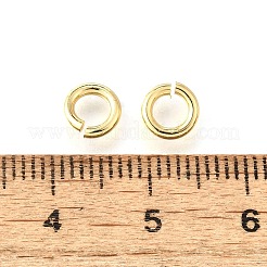 Латунные кольца прыжок открыт KK-V007-004G-01