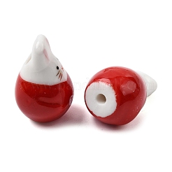 Фарфоровые бусины ручной работы&nbsp;PORC-G015-04C