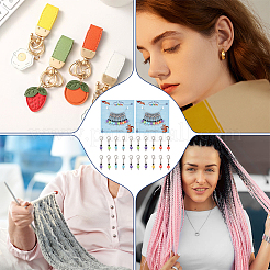 Акриловые и стеклянные бусины HJEW-PH01871