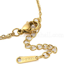 Римские цифры браслеты из нержавеющей стали&nbsp;LS-BJEW-L689-01G