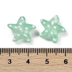 Бусы лэмпворк ручной работы LAMP-I027-09C