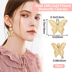 10 шт. подвески из нержавеющей стали 304&nbsp;STAS-BBC0001-80