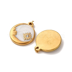 Подвески из нержавеющей стали 304 с эмалью&nbsp;STAS-U061-03G