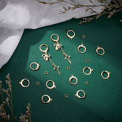 Фурнитура для сережек-гвоздиков из нержавеющей стали 304 STAS-UN0063-64