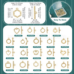 38 шт. 19-х стилевые застежки-тоглы из сплава&nbsp;FIND-TA0008-85