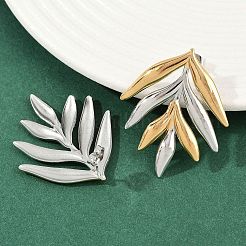 Серьги-гвоздики из нержавеющей стали 304 EJEW-K313-01GP