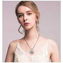 Тибетский стиль подвески головки сплав тигр TIBEP-PH0004-85