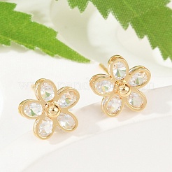 Латунные серьги KK-S348-421