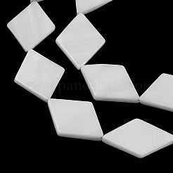 Нити бусин из натуральных пресноводных ракушек SHEL-A004-02