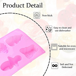 1 набор из 2 силиконовых формочек для бутылочек и ножек младенца&nbsp;ST-CJ0007-93
