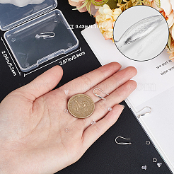 3 пара 925 крючка для сережек из стерлингового серебра DIY-CN0002-86