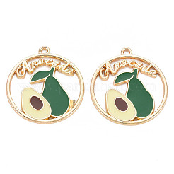 Подвески из эмали и сплава&nbsp;LS-ENAM-S126-114-NR