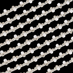 Круглые латунные цепочки со стразами FIND-TAC0007-17B