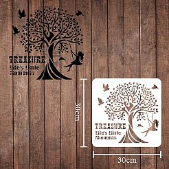 Пластиковые многоразовые шаблоны трафаретов для рисования DIY-WH0172-232